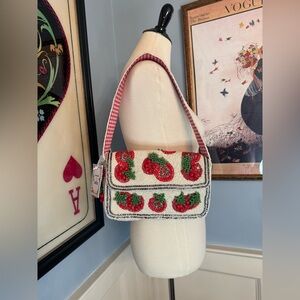 Viral Beaded Bag! NWT Tomato Shoulder Bag